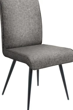 K+W Komfort & Wohnen 4-Fußstuhl »Giacomo I« () 1 Stk.4- Fußstuhl mit umlaufenden 4mm Keder am Rücken und Sitz, Metallfüße