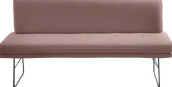 K+W Komfort & Wohnen Polsterbank 1 Stk. tlg. Spitzkissenoptik, Sitzsteppung, hoher Sitzkomfort, in 2 Größen wählbar