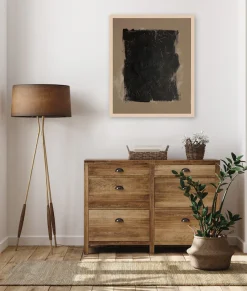 LeGer Home by Lena Gercke Bild mit Rahmen »Emilia« Abstrakt | Abstrakte | Art | Kunst | Modern 1 Stk. tlg. Premium Poster mit Naturholzrahmen, Handarbeit aus Deutschland