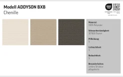 LeGer Home by Lena Gercke Boxspringbett »Addyson« Härtegrade H2, H3 und H4 wählbar,Boxspringbett inkl. Topper, 2 Matratzen