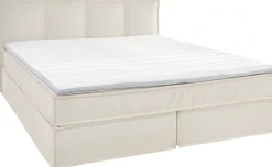 LeGer Home by Lena Gercke Boxspringbett »Addyson« Härtegrade H2, H3 und H4 wählbar,Boxspringbett inkl. Topper, 2 Matratzen