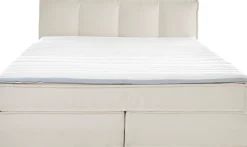 LeGer Home by Lena Gercke Boxspringbett »Addyson« Härtegrade H2, H3 und H4 wählbar,Boxspringbett inkl. Topper, 2 Matratzen