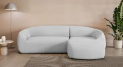LeGer Home by Lena Gercke Ecksofa »YANI, L-Form, Designersofa, organische Form, Maße B/T/H: 255/170/81 cm« L-Form, Designersofa, organische Form, Maße B/T/H: 255/170/81 cm