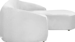 LeGer Home by Lena Gercke Ecksofa »YANI, L-Form, Designersofa, organische Form, Maße B/T/H: 255/170/81 cm« L-Form, Designersofa, organische Form, Maße B/T/H: 255/170/81 cm