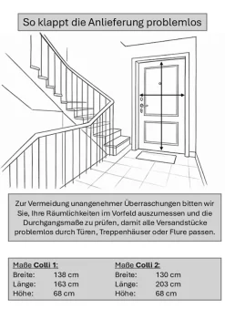 LeGer Home by Lena Gercke Ecksofa »PIARA XXL Struktur u. Leinenoptik, Big-Sofa, L-Form« wahlweise Ottomane rechts/links, Kedernaht, extra tiefe Sitzfläche
