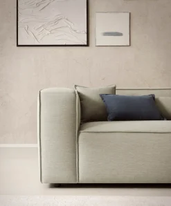 LeGer Home by Lena Gercke Ecksofa »PIARA XXL Struktur u. Leinenoptik, Big-Sofa, L-Form« wahlweise Ottomane rechts/links, Kedernaht, extra tiefe Sitzfläche