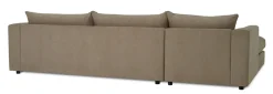 LeGer Home by Lena Gercke Ecksofa »Avelina« Breite 297 cm, in Cord- und Chenille- Stoff, Rückenkissen mit Federn