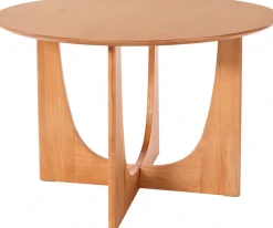 LeGer Home by Lena Gercke Esstisch »Zirella« massives Eschenholz, markantes Kreuzfuß-Design, Breite 120 cm