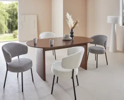 LeGer Home by Lena Gercke Esstisch »Melinda« aus massivem Eschenholzfurnier, in zwei Breiten erhältlich