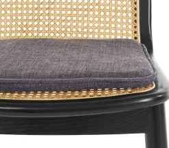LeGer Home by Lena Gercke Esszimmerstuhl »Lina, 2er-Set, Massivholz« (Set) 2 Stk.Polsterstuhl mit Rahmen und Beinen aus massivem Eschenholz