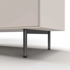 LeGer Home by Lena Gercke Highboard »Essentials, Sideboard, Kommode, Anrichte, Schrank, Stauraumschrank« Breite: 111 cm, UV lackiert, Push-to-open-Funktion