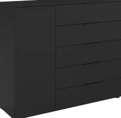 LeGer Home by Lena Gercke Kommode »Kommode Sideboard Schubladen Türenkommode SERINA eleganter Eyecatcher« inkl. SOFT-CLOSE-FUNKTION,mit 5 Schubkästen und 1 Tür sowie Metallgriffen MADE IN GERMANY