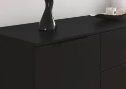LeGer Home by Lena Gercke Kommode »Kommode Sideboard Schubladen Türenkommode SERINA eleganter Eyecatcher« inkl. SOFT-CLOSE-FUNKTION,mit 5 Schubkästen und 1 Tür sowie Metallgriffen MADE IN GERMANY