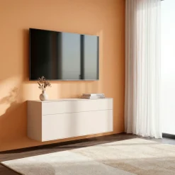 LeGer Home by Lena Gercke Lowboard »Essentials, TV-Board, TV-Kommode, TV-Schrank,TV-Möbel« Breite: 111 cm, UV lackiert, Push-to-open-Funktion