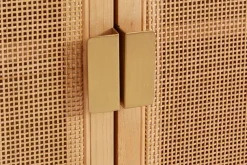 LeGer Home by Lena Gercke Lowboard »Lina« TOPSELLER! Sideboard,aus MDF Holz, Melaminoberfläche, Rattangeflecht, Breite 140 cm
