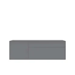 LeGer Home by Lena Gercke Lowboard »Essentials, TV-Board, TV-Kommode, TV-Schrank,TV-Möbel« Breite: 166 cm, UV lackiert, Push-to-open-Funktion