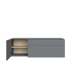 LeGer Home by Lena Gercke Lowboard »Essentials, TV-Board, TV-Kommode, TV-Schrank,TV-Möbel« Breite: 166 cm, UV lackiert, Push-to-open-Funktion