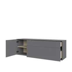 LeGer Home by Lena Gercke Lowboard »Essentials, TV-Board, TV-Kommode, TV-Schrank,TV-Möbel« Breite: 166 cm, UV lackiert, Push-to-open-Funktion