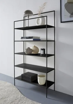 LeGer Home by Lena Gercke Mehrzweckregal »Alimo« minimalistisches Design, Metallgestell, 4 Ablageflächen, Breite 80 cm