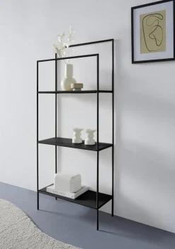 LeGer Home by Lena Gercke Mehrzweckregal »Alimo« minimalistisches Design, Metallgestell, 4 Ablageflächen, Breite 61 cm