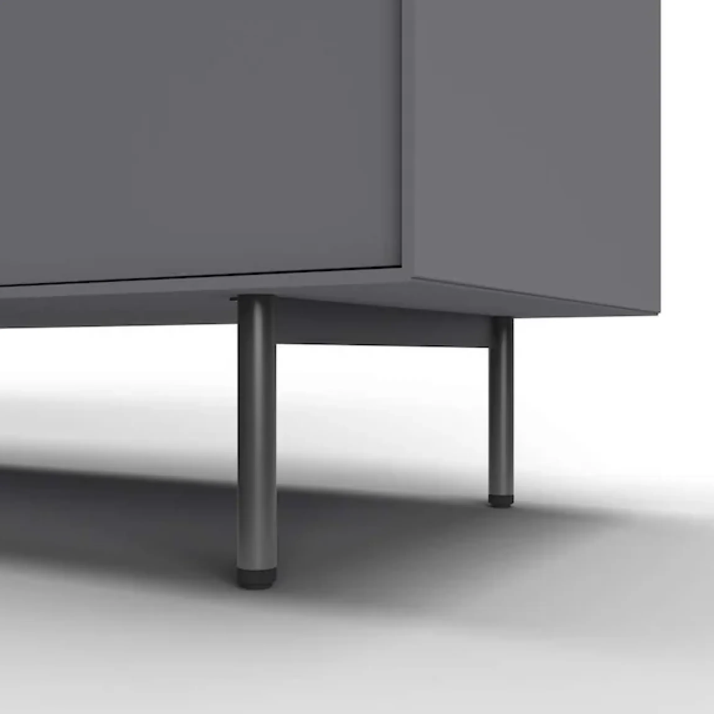 LeGer Home by Lena Gercke Sideboard »Essentials, Kommode, Anrichte, Kombikommode, Schrank mit Metallfüßen« Breite: 111 cm, UV lackiert, Push-to-open-Funktion