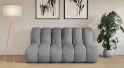 LeGer Home by Lena Gercke 2,5-Sitzer »Priya Designersofa, moderne Steppung, auch in Bouclé« gemütlich und modern, B/T/H: 185/108/84 cm