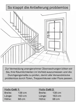 LeGer Home by Lena Gercke 3-Sitzer »PIARA XXL Struktur u. Leinenoptik, Sofa mit Kedernaht« schwarze Füße, bequemer Sitzkomfort, extra tiefe Sitzfläche