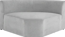 LeGer Home by Lena Gercke Sofa-Eckelement »LYZA mit gerundeter Rückenlehne, Maße B/T/H: 122/104/74 cm« als Modul oder separat verwendbar, für individuelle Zusammenstellung