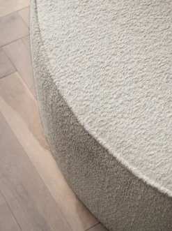 LeGer Home by Lena Gercke XXL-Sessel »ISALIE, Rundsessel mit Hocker, Lesesessel, Loveseat, Big-Sessel« Set,trendige Stoffe, 3 Zierkissen, große Sitzfläche, Cord, Samt, Bouclé