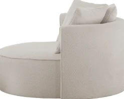 LeGer Home by Lena Gercke XXL-Sessel »ISALIE Bouclé, Lesesessel, Loveseat, inklusive Zierkissen« extra große Sitzfläche, optional mit Hocker, 3 Bezugsstoffe