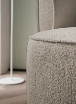 LeGer Home by Lena Gercke XXL-Sessel »ISALIE Bouclé, Lesesessel, Loveseat, inklusive Zierkissen« extra große Sitzfläche, optional mit Hocker, 3 Bezugsstoffe