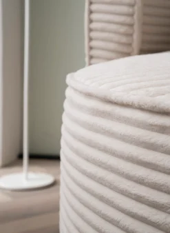LeGer Home by Lena Gercke XXL-Sessel »ISALIE Cord, Rundsessel mit Hocker, Lesesessel, Loveseat, Big-Sessel« Set,trendige Bezugsstoffe, 3 Zierkissen, große Sitzfläche