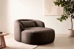 LeGer Home by Lena Gercke XXL-Sessel »Yllara, moderner Lesesessel, Loveseat mit großzügiger Sitzfläche« mit geschwungener Rückenlehne in Samt oder Struktur