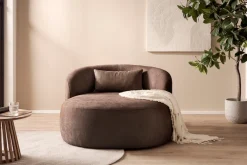 LeGer Home by Lena Gercke XXL-Sessel »Yllara, moderner Lesesessel, Loveseat mit großzügiger Sitzfläche« mit geschwungener Rückenlehne in Samt oder Struktur