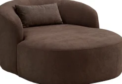 LeGer Home by Lena Gercke XXL-Sessel »Yllara, moderner Lesesessel, Loveseat mit großzügiger Sitzfläche« mit geschwungener Rückenlehne in Samt oder Struktur