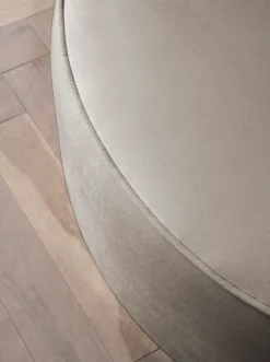 LeGer Home by Lena Gercke XXL-Sessel »ISALIE Samtoptik, Rundsessel m. Hocker, Lesesessel,Loveseat,Big-Sessel« Set,trendige Bezugsstoffe, 3 Zierkissen, große Sitzfläche