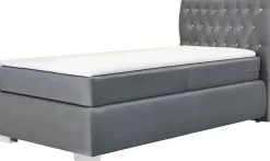Leonique Boxspringbett »Rumba« Taschenfederkern-Matratze in Härtegrad 3, in 4 Breiten, incl. Topper