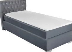 Leonique Boxspringbett »Rumba« Taschenfederkern-Matratze in Härtegrad 3, in 4 Breiten, incl. Topper