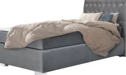Leonique Boxspringbett »Rumba« Taschenfederkern-Matratze in Härtegrad 3, in 4 Breiten, incl. Topper