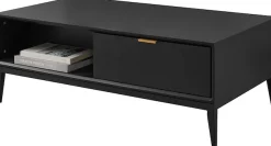 Leonique Couchtisch »Lavisha« Eisengestell und FSC-zertifiziertes Holz, Breite 110 cm