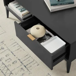 Leonique Couchtisch »Lavisha« Eisengestell und FSC-zertifiziertes Holz, Breite 110 cm