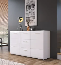LIVING CHARM Sideboard »Merano« Breite ca. 144 cm
