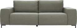 LOOKS by Wolfgang Joop Big-Sofa »Looks VI« gerade Linien, in 2 Bezugsqualitäten
