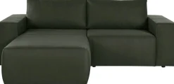 LOOKS by Wolfgang Joop Ecksofa »LooksII kubisch, bequem, strapazierfähige Bezüge, Breite 242cm, L-Form« geradlinig und komfortabel