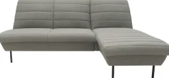 LOOKS by Wolfgang Joop Ecksofa »LOOKS IX L-Form« Quersteppung, ohne Armlehnen