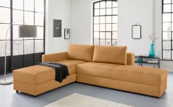 LOOKS by Wolfgang Joop Ecksofa »LooksIII L-Form« durch Drehfunktion zum Bett wandelbar, inklusive Staufach
