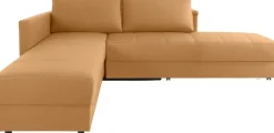 LOOKS by Wolfgang Joop Ecksofa »LooksIII L-Form« durch Drehfunktion zum Bett wandelbar, inklusive Staufach