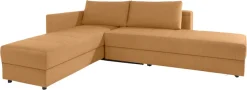 LOOKS by Wolfgang Joop Ecksofa »LooksIII L-Form« durch Drehfunktion zum Bett wandelbar, inklusive Staufach