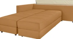 LOOKS by Wolfgang Joop Ecksofa »LooksIII L-Form« durch Drehfunktion zum Bett wandelbar, inklusive Staufach