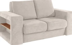 LOOKS by Wolfgang Joop 2-Sitzer »Looksvb« Verwandlungssofa: aus Sofa wird Sofa mit 2 Hockern, mit Regalfunktion